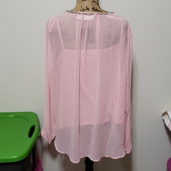 2x beautiful shear light pink with bling on neck - Picture 4 of 4